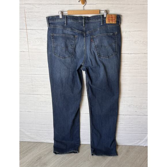 Levis Jeans Mens Size 44 X 36 Medium Wash 559 Relaxed Straight Leg Cotton Blend - Picture 10 of 16